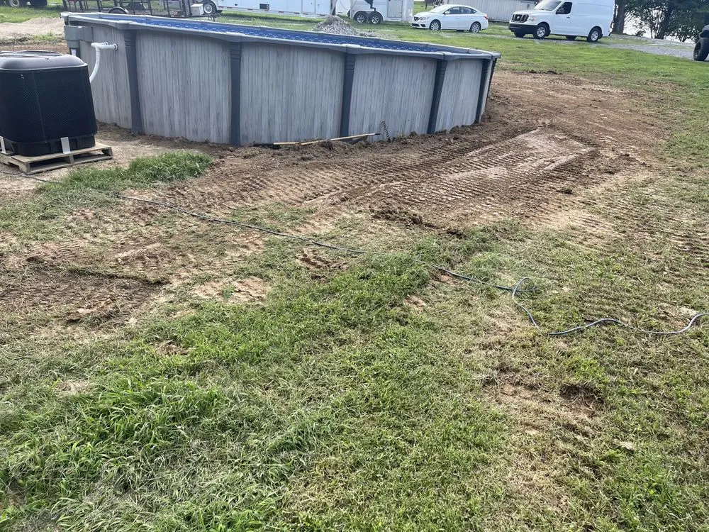 Affordable yard cleanup service for year-round maintenance in Smyrna, TN by Trinity Excavating