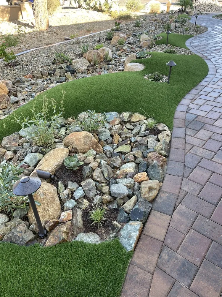 Expert lawn mowing service for outdoor upgrades in Mesa, AZ by Trinity Landscaping
