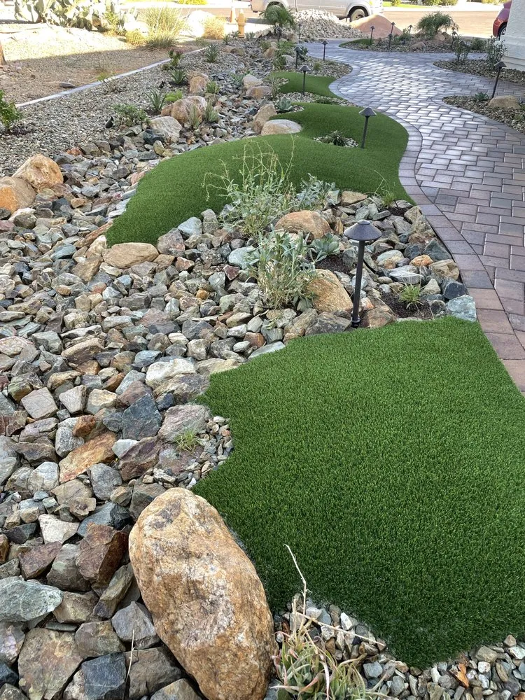 Trusted lawn mowing service for year-round maintenance across Mesa, AZ - Trinity Landscaping