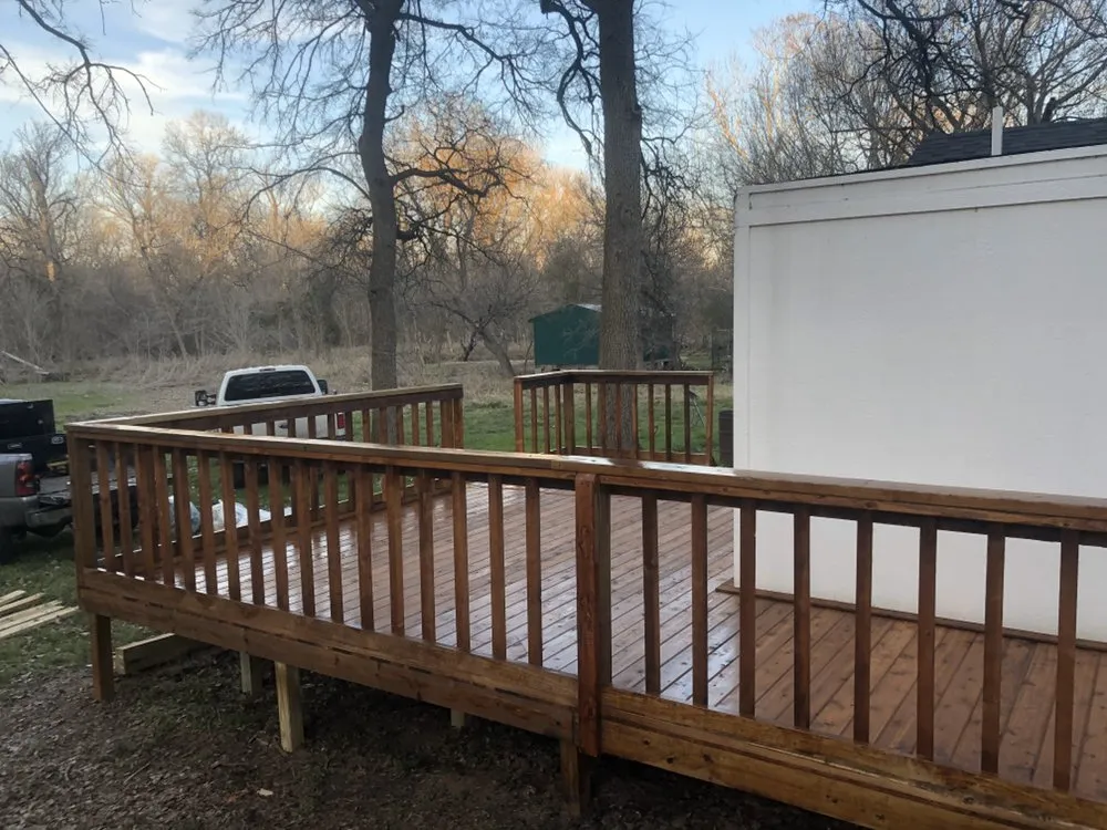 Professional garden landscaping in Weatherford, TX by Trinity River Fence and Outdoor