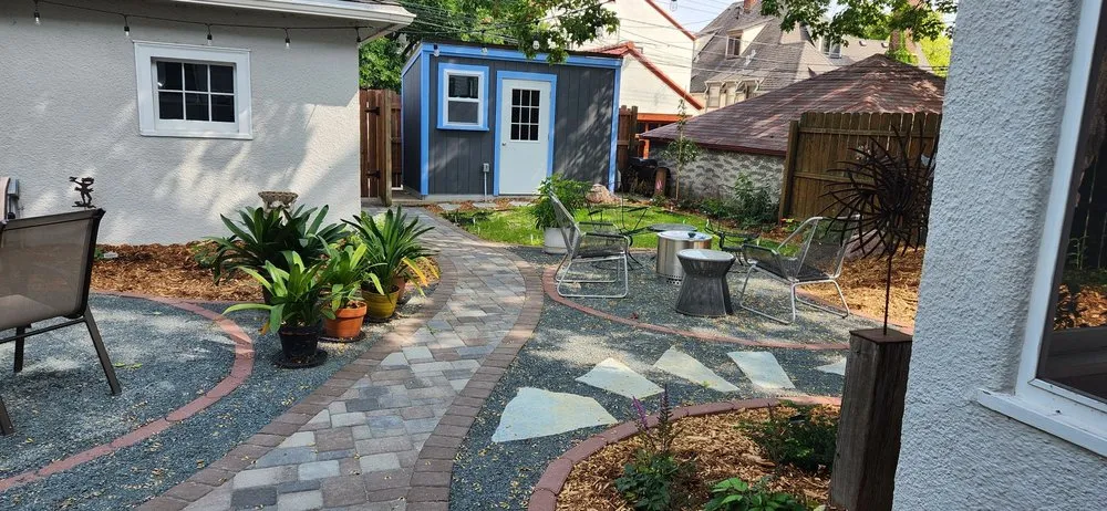 Top-rated outdoor landscaping for beautiful yards in Minneapolis, MN by Trio Landscaping