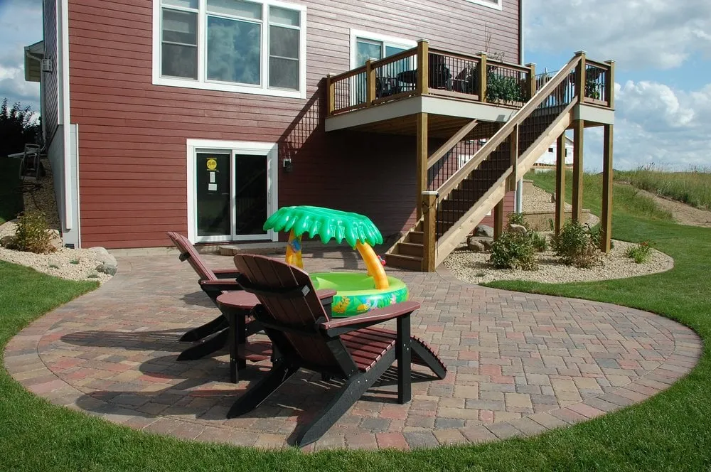 Local landscape installation in Minneapolis, MN by Trio Landscaping