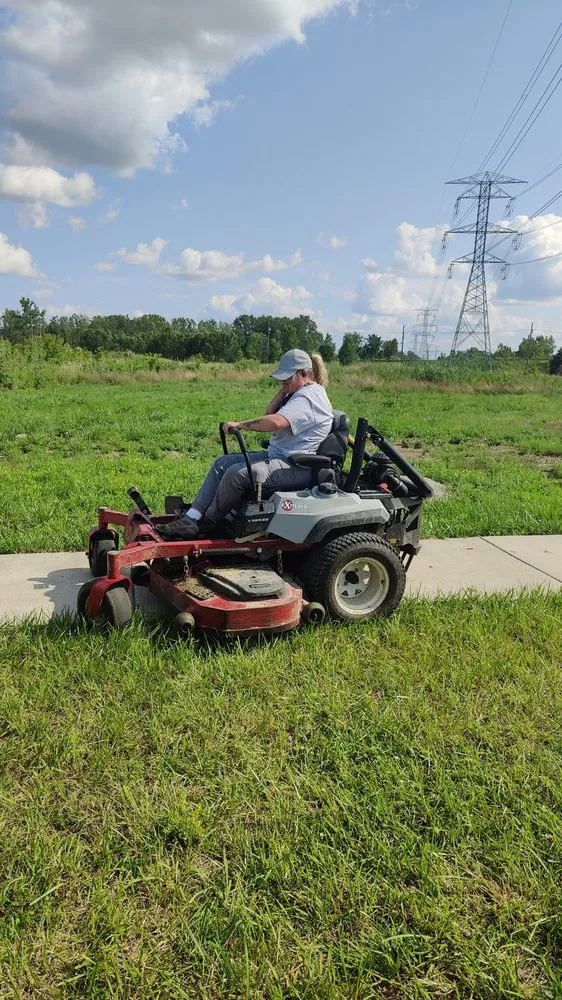 Affordable lawn mowing service in Lenox, MI by Trio Outdoor Maintenance