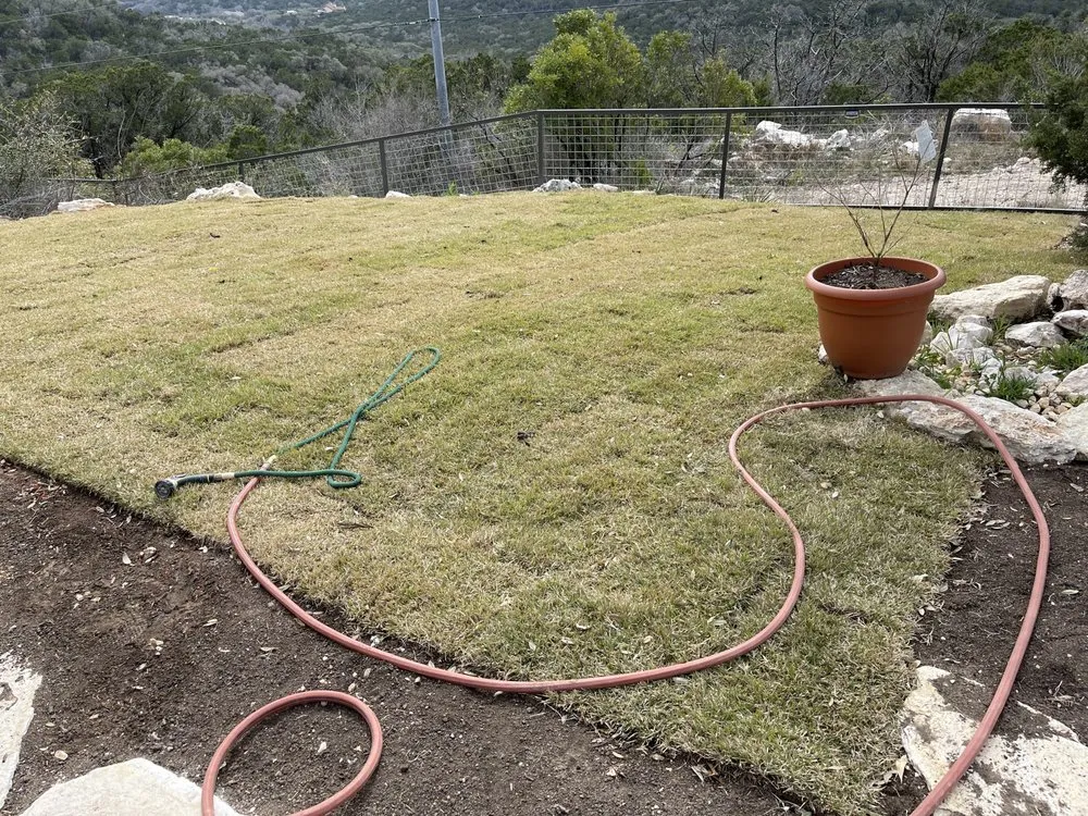 Local landscape installation in San Antonio, TX - Triple A Grass