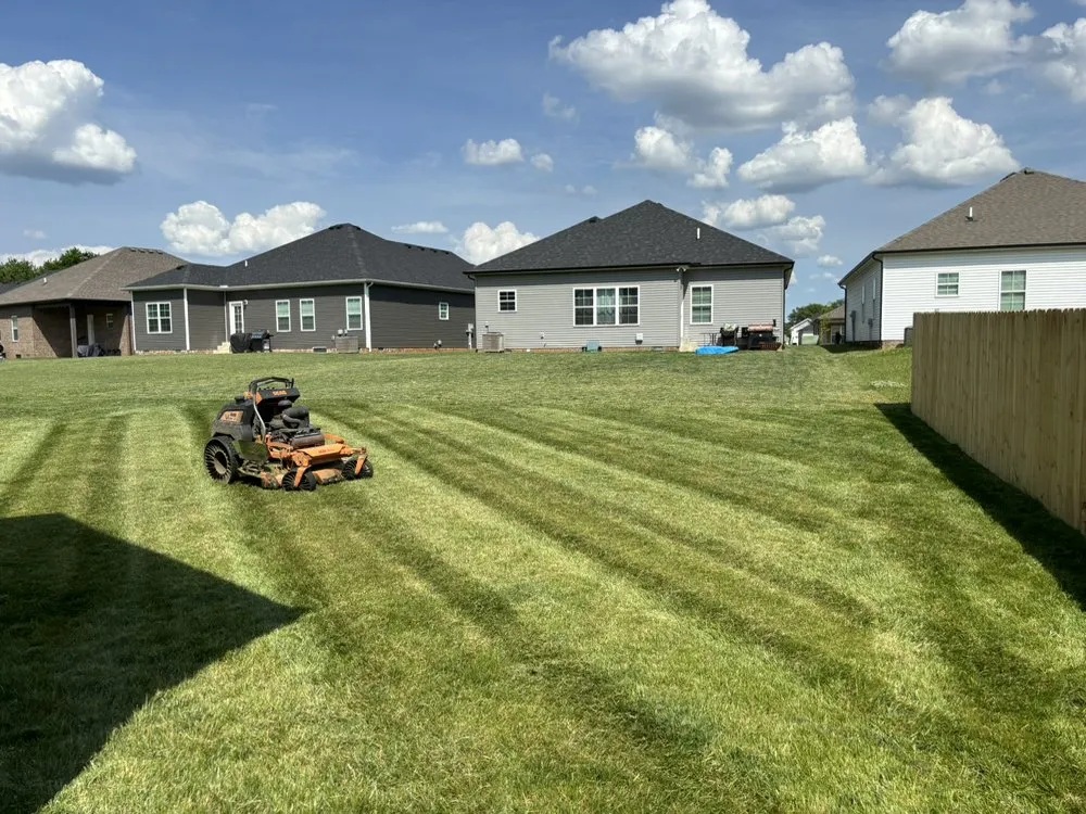 Professional residential landscaping for residential properties in Bowling Green, KY by Triple A Lawn & Excavation