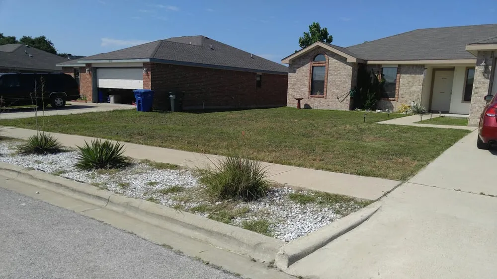 Professional residential landscaping in Copperas Cove, TX by Triple B Lawncare and Landscaping