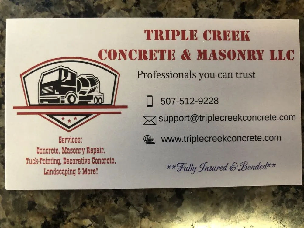Top-rated landscape installation for beautiful yards in Zumbro Falls, MN by Triple Creek Concrete & Masonry