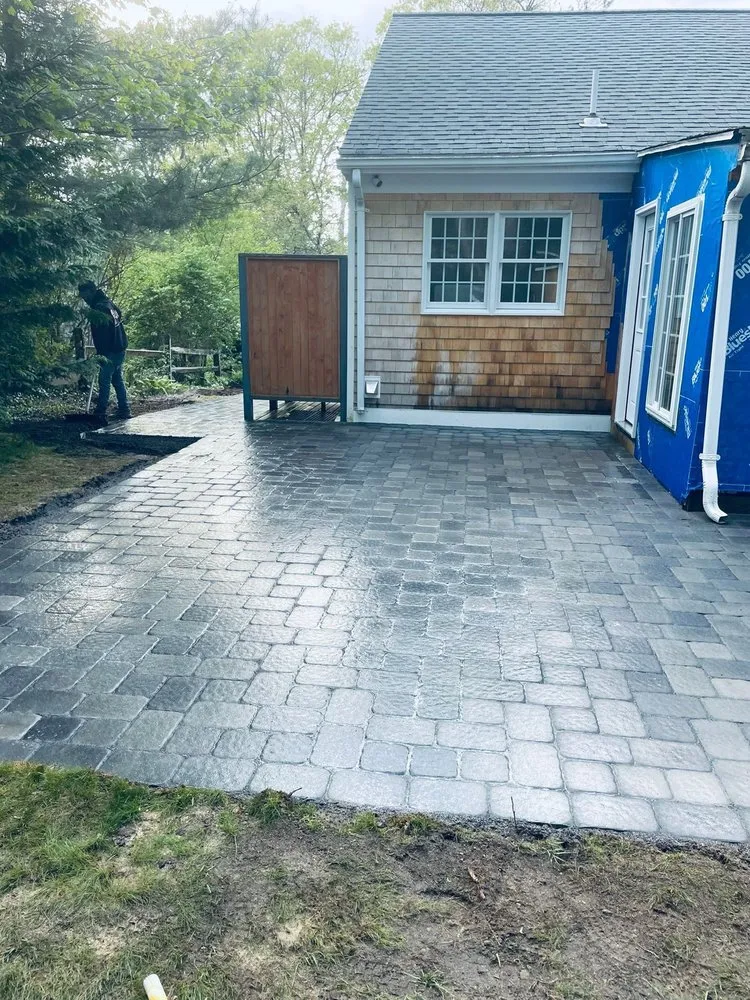 Custom outdoor landscaping experts serving Falmouth, MA - Triple Crown Landscape & Masonry