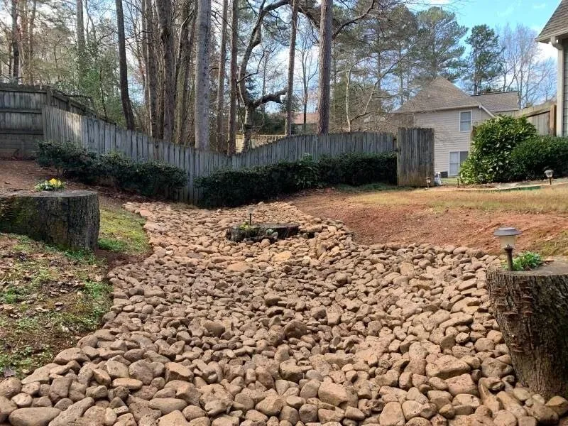 Professional garden landscaping in Acworth, GA - Triple Crown Landscaping