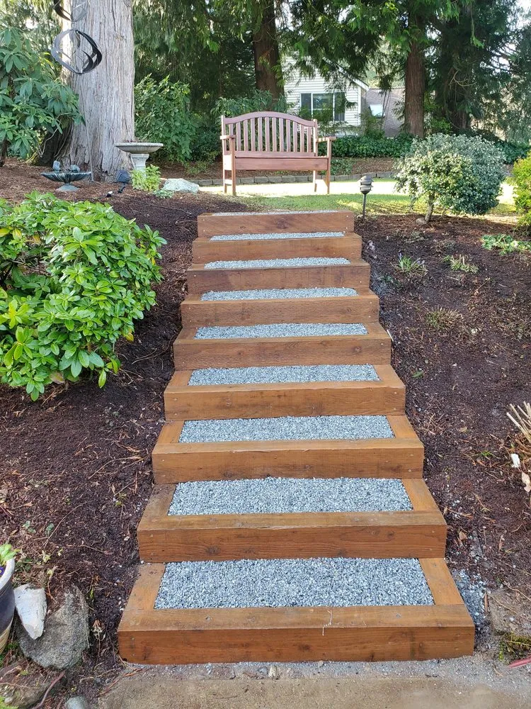 Custom yard cleanup service in Kent, WA by Triple D Landscaping