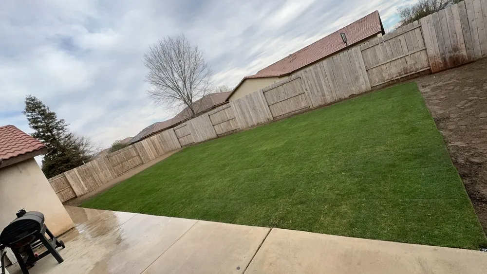Professional outdoor landscaping for homes in Bakersfield, CA by Triple G Landscaping