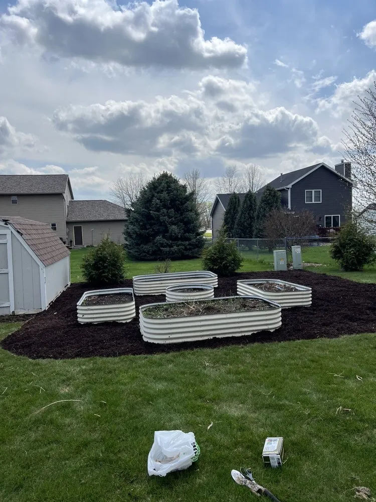 Expert yard cleanup service for residential properties across North Liberty, IA - Triple Green Landscape