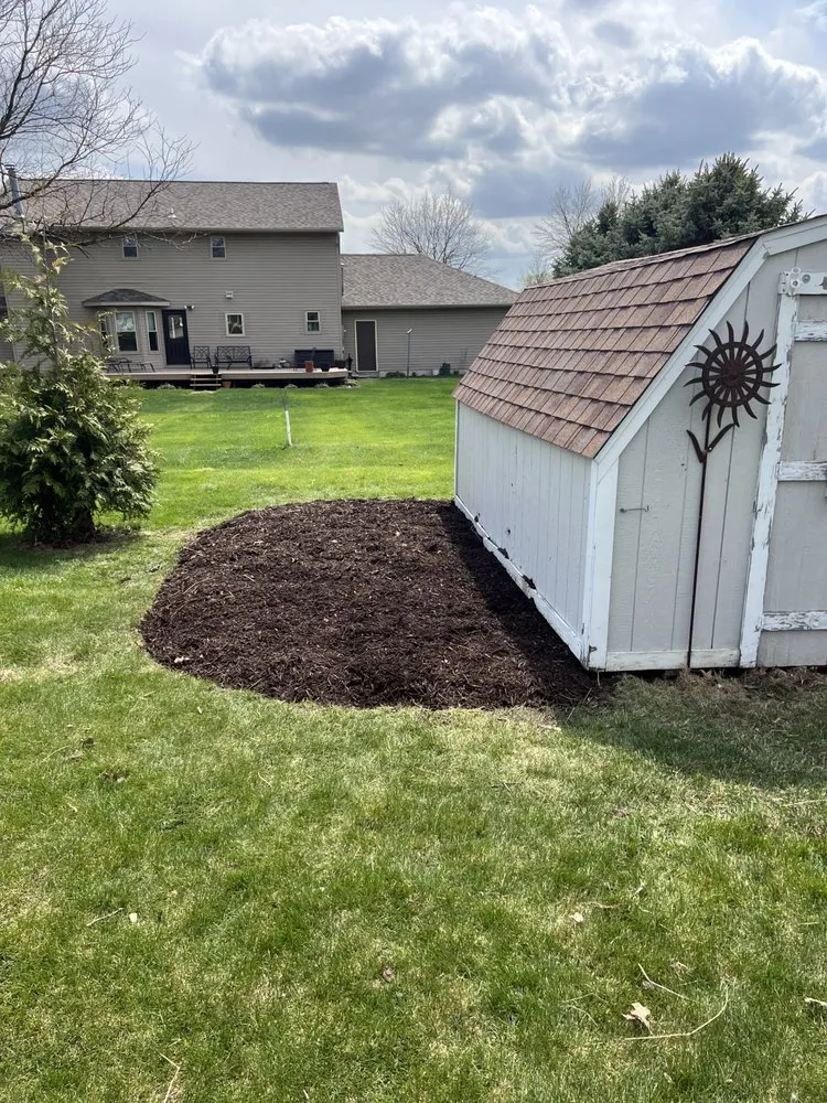 Top-rated landscape design for residential properties in North Liberty, IA by Triple Green Landscape