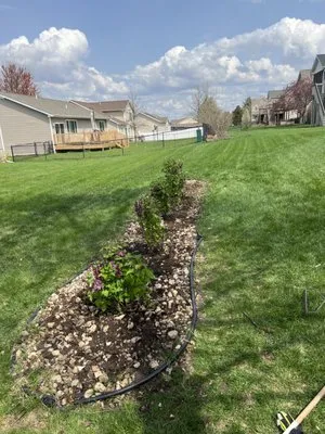 Triple Green Landscape