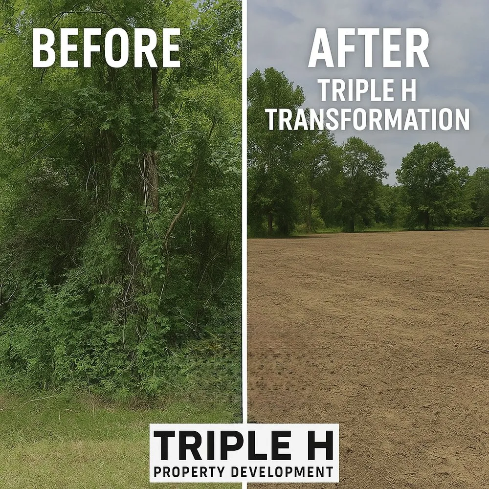 Top-rated garden landscaping for residential properties in Luverne, AL by Triple H Property Development