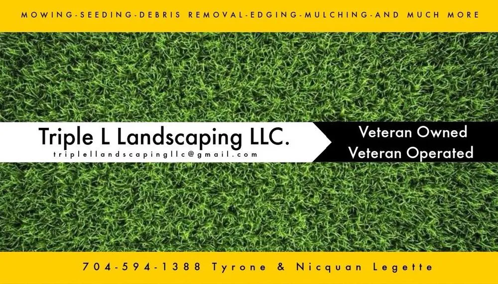 Reliable lawn care service in Harrisburg, NC by Triple L Landscaping