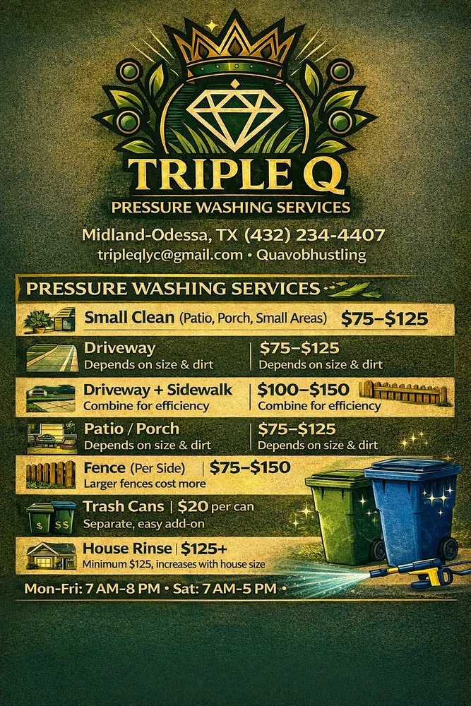 Expert outdoor landscaping experts serving Midland, TX - Triple Q Lawn & Yard Care