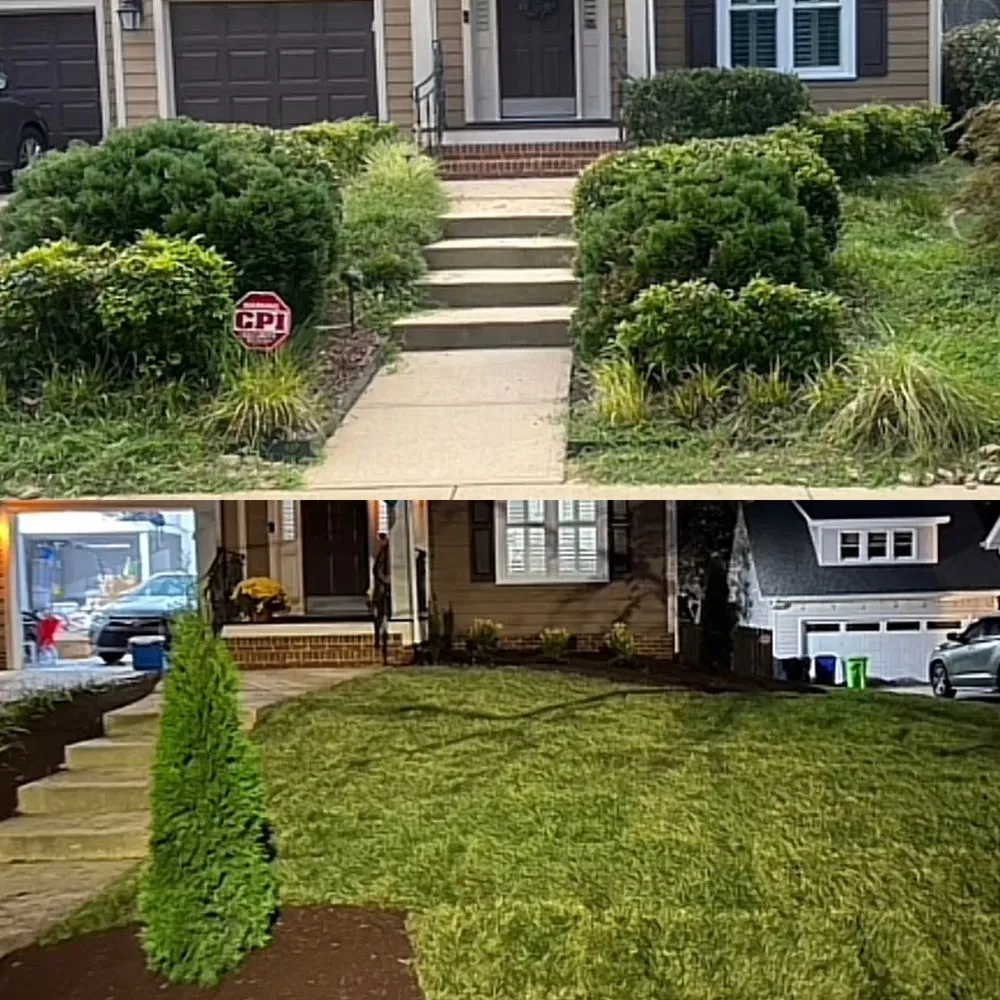 Top-rated outdoor landscaping for homes in Clayton, NC by Triple R Landscaping