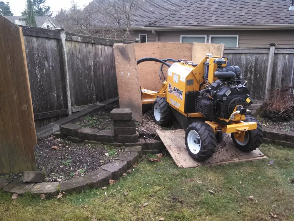 Affordable landscape design in Deming, WA by Triple R Stumpgrinding