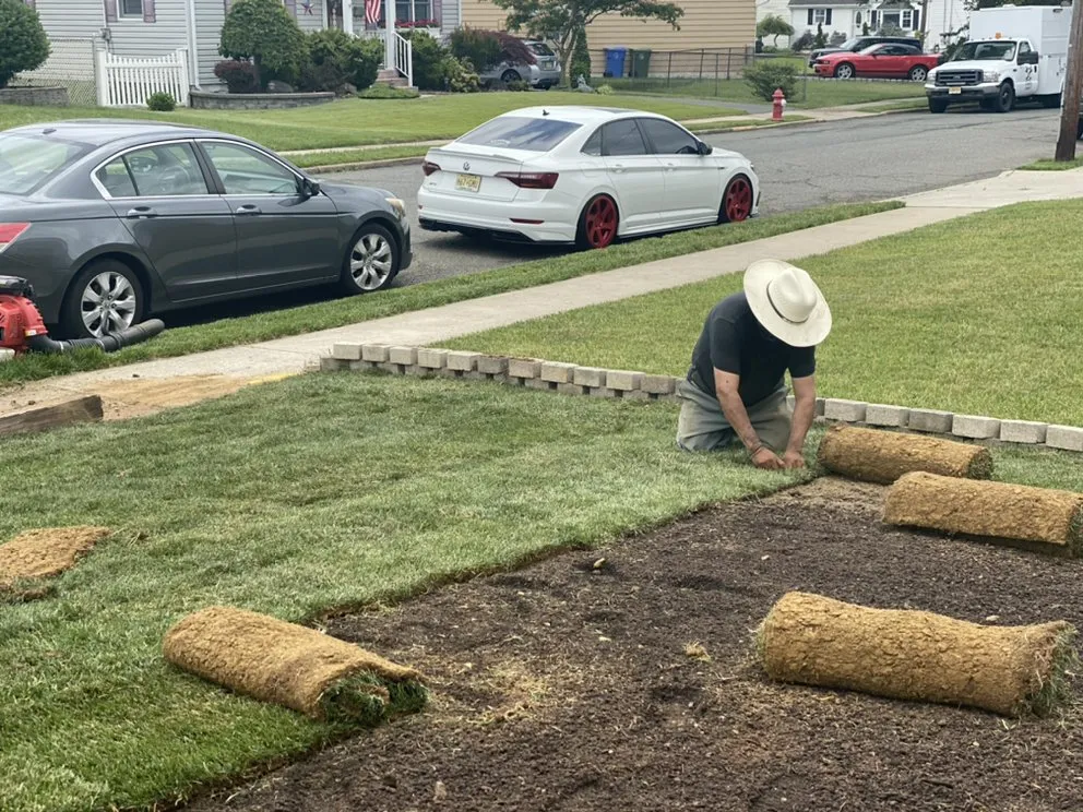 Custom lawn mowing service in Matawan, NJ by Triple S. Holdings