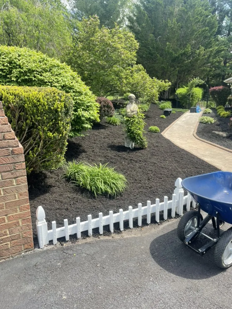 Professional garden landscaping in Princeton, WV by Triple V Services