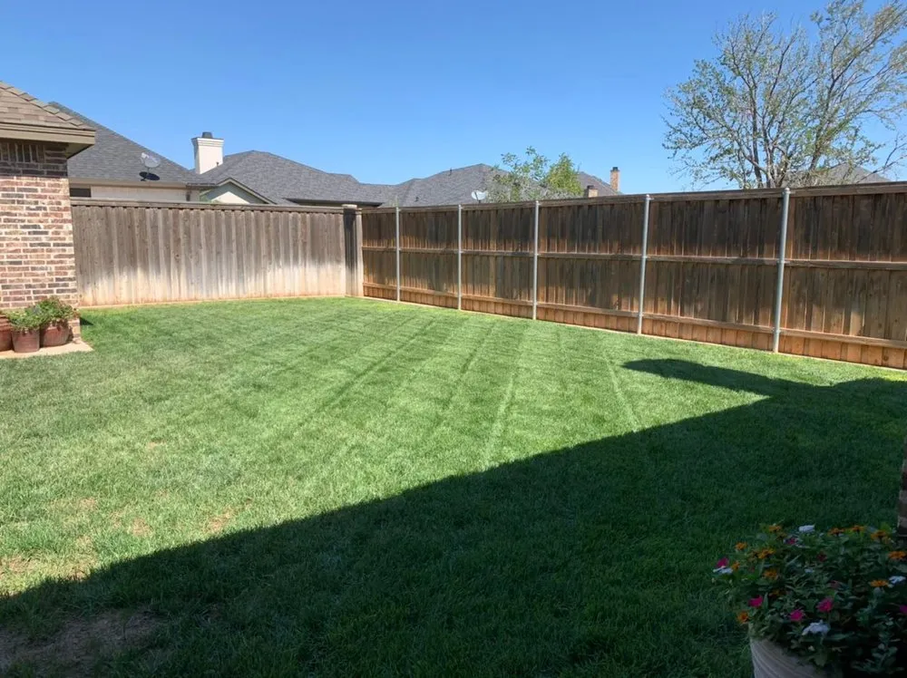 Custom garden landscaping in Lubbock, TX - TripleCrown Services LBK