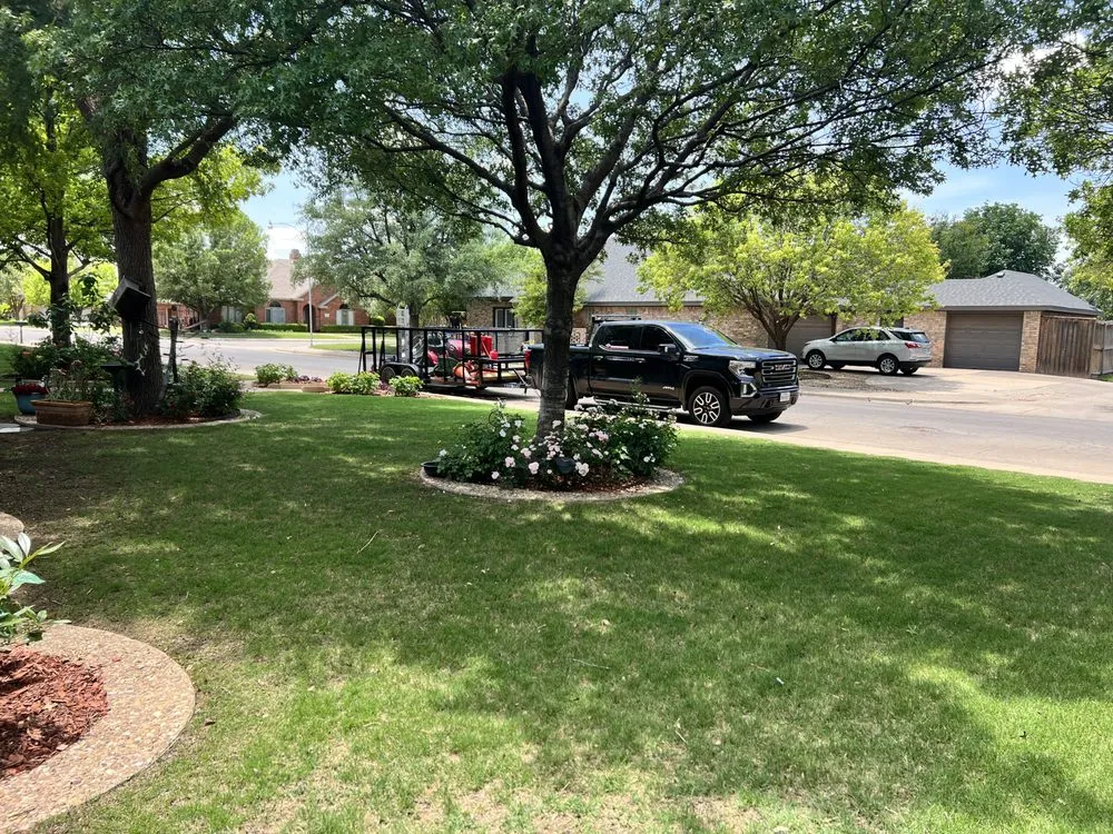 Affordable garden landscaping for year-round maintenance across Lubbock, TX - TripleCrown Services LBK