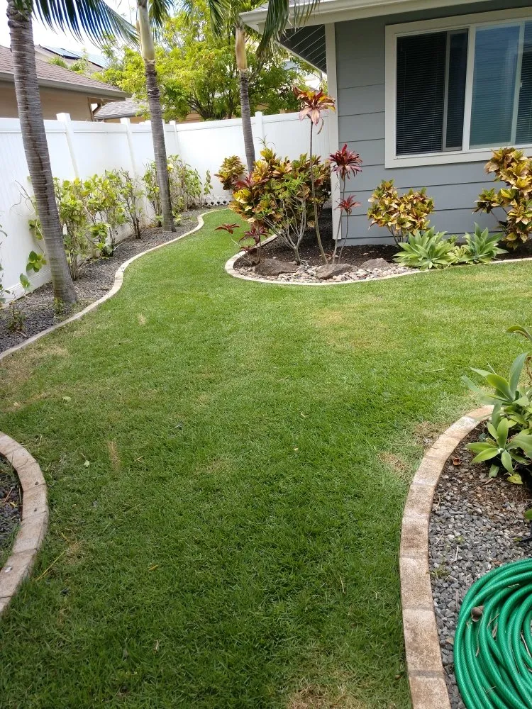 Affordable residential landscaping in Ewa Beach, HI by Triplejs Yard Landscaping Maintenance Service