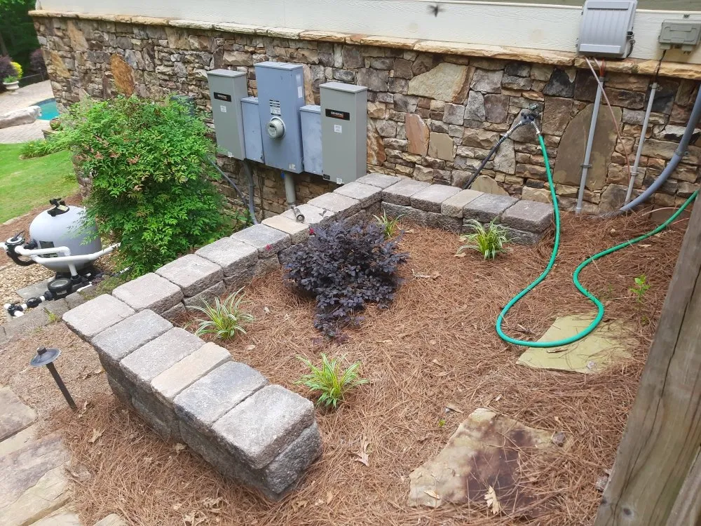 Professional lawn mowing service for homes in Lyerly, GA by Tripple G landscaping