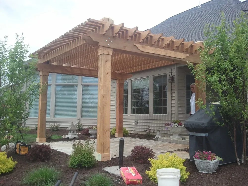 Professional lawn mowing service with custom design across Fort Wayne, IN - Triscape