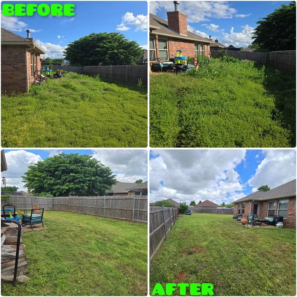 Professional yard maintenance experts serving Yukon, OK - TriTask Enterprises