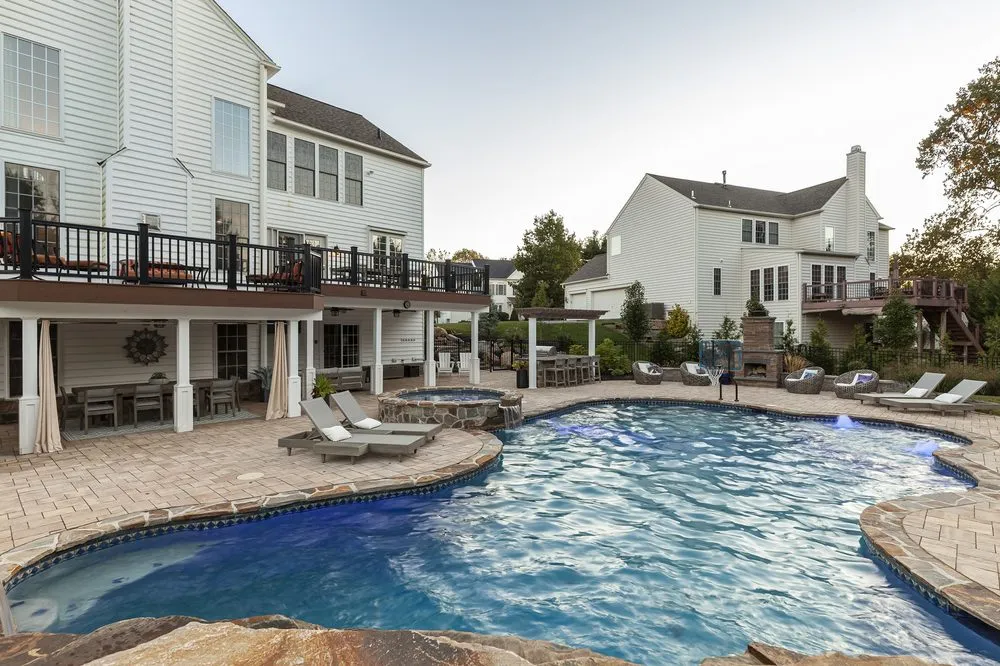 Professional landscape design for homes in Boyertown, PA by Triton Landscaping