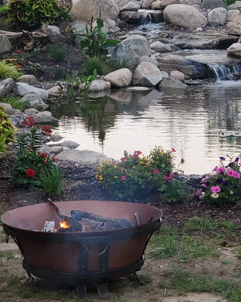 Professional landscaping services in Traverse City, MI by Triton Waterscapes