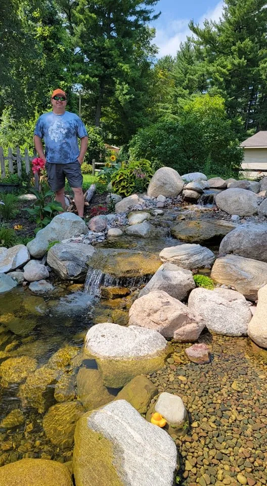 Professional garden landscaping for homes across Traverse City, MI - Triton Waterscapes