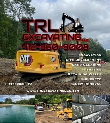 TRL Excavating Logo