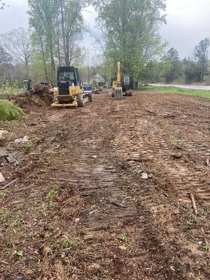 Custom landscape installation in Asheboro, NC - Trogdon Grading