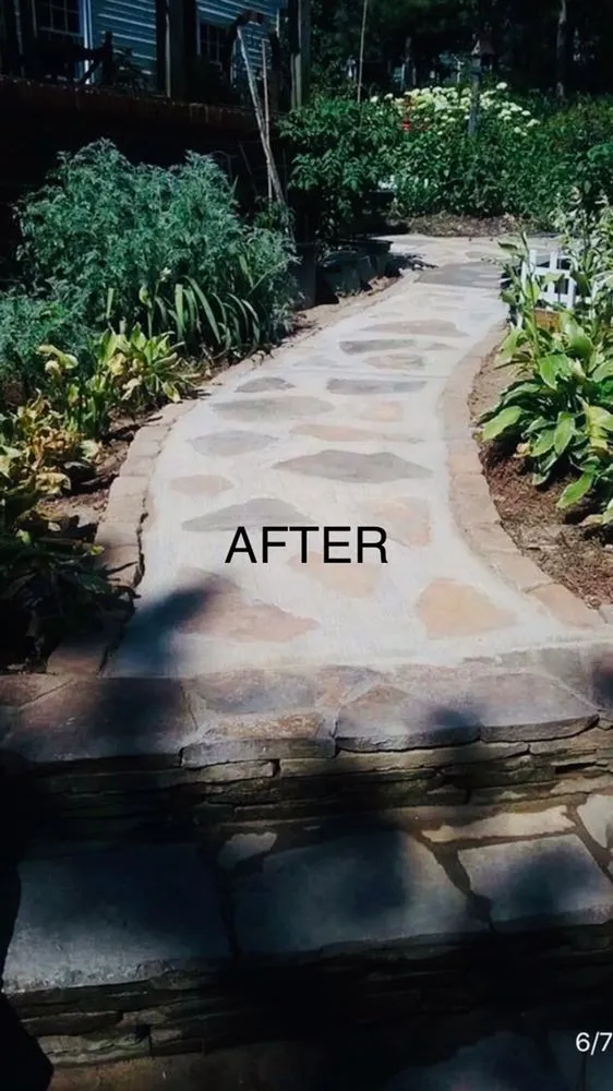 Custom garden landscaping for beautiful yards across Ramseur, NC - Trogdon Lawn Care