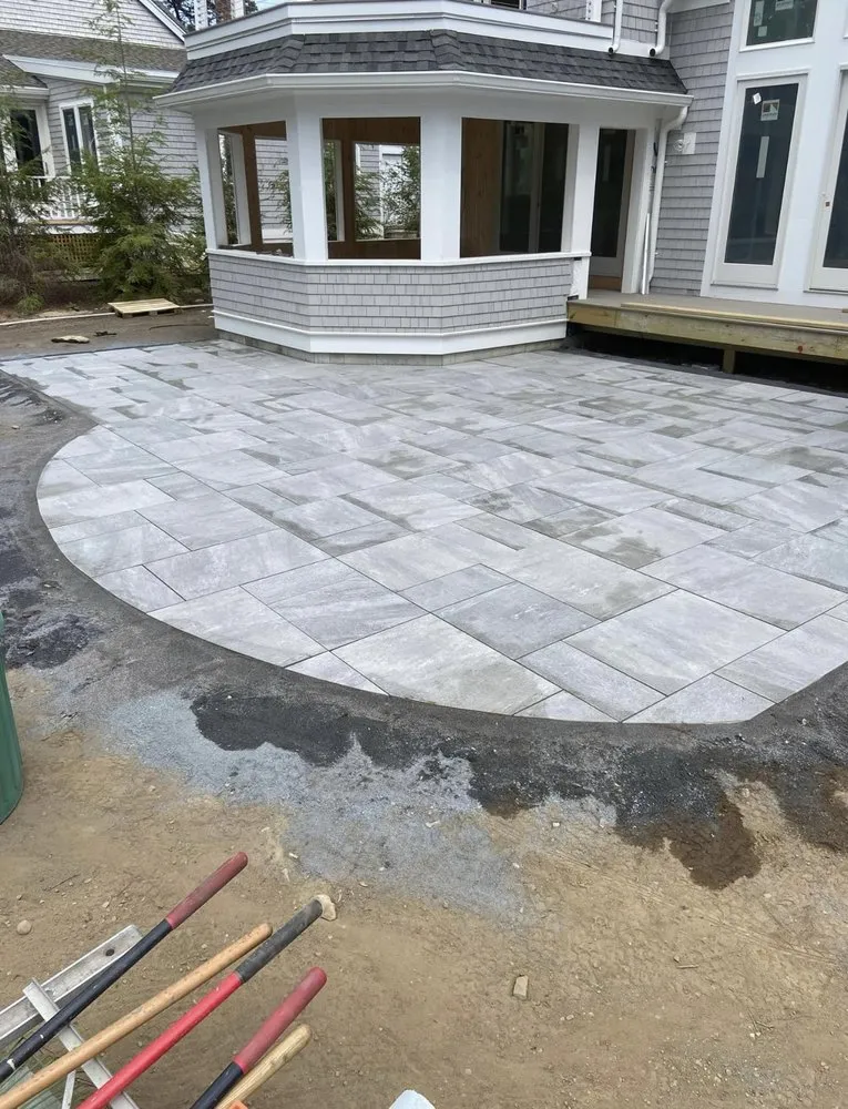 Local outdoor landscaping for residential properties in Cary, IL by Trojan Landscaping