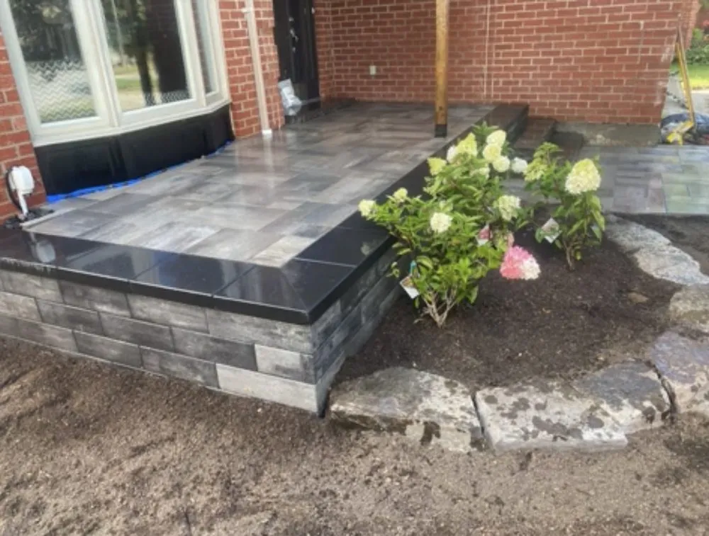 Local garden landscaping for outdoor upgrades in Cary, IL by Trojan Landscaping