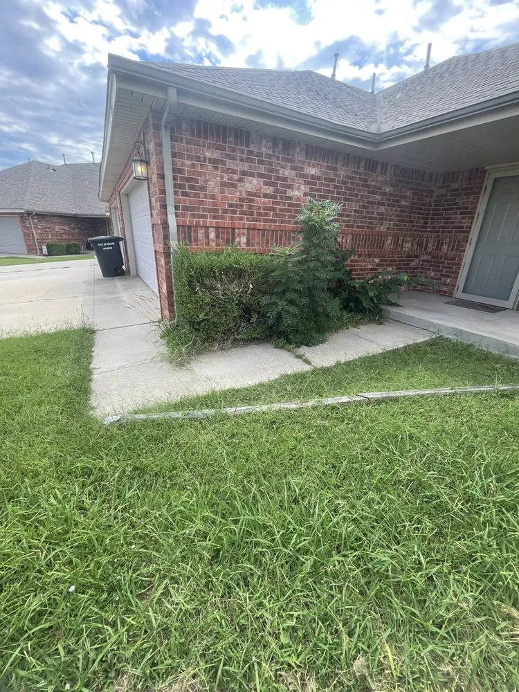 Reliable yard cleanup service for outdoor upgrades in Moore, OK by Trojan Lawn Care