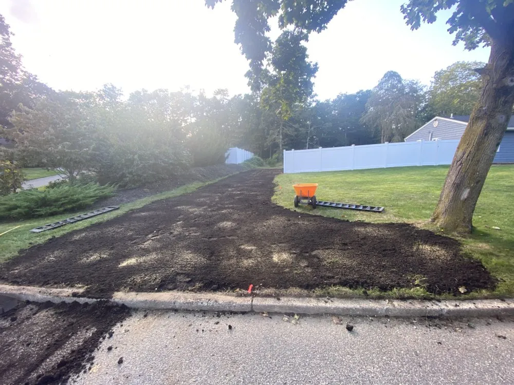 Expert landscaping services in East Northport, NY by Tromblee Property Services