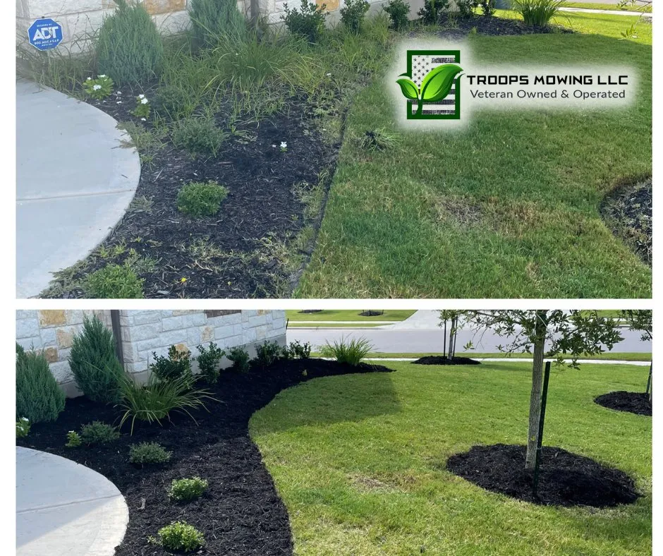 Reliable yard cleanup service in Hutto, TX - Troops Mowing