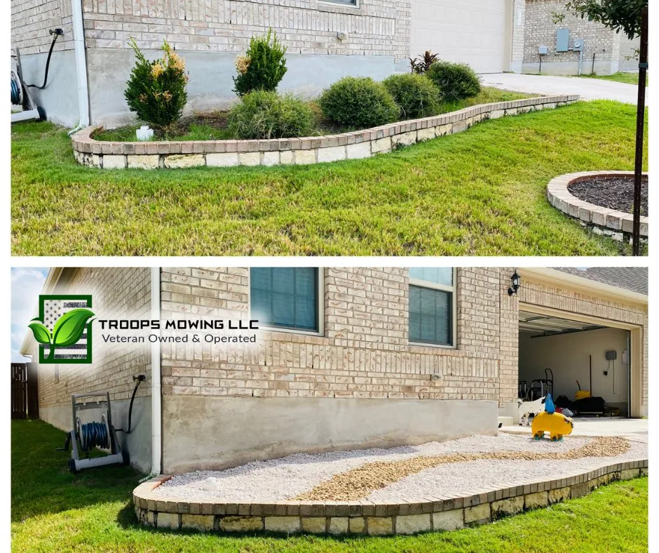 Custom lawn mowing service in Hutto, TX - Troops Mowing