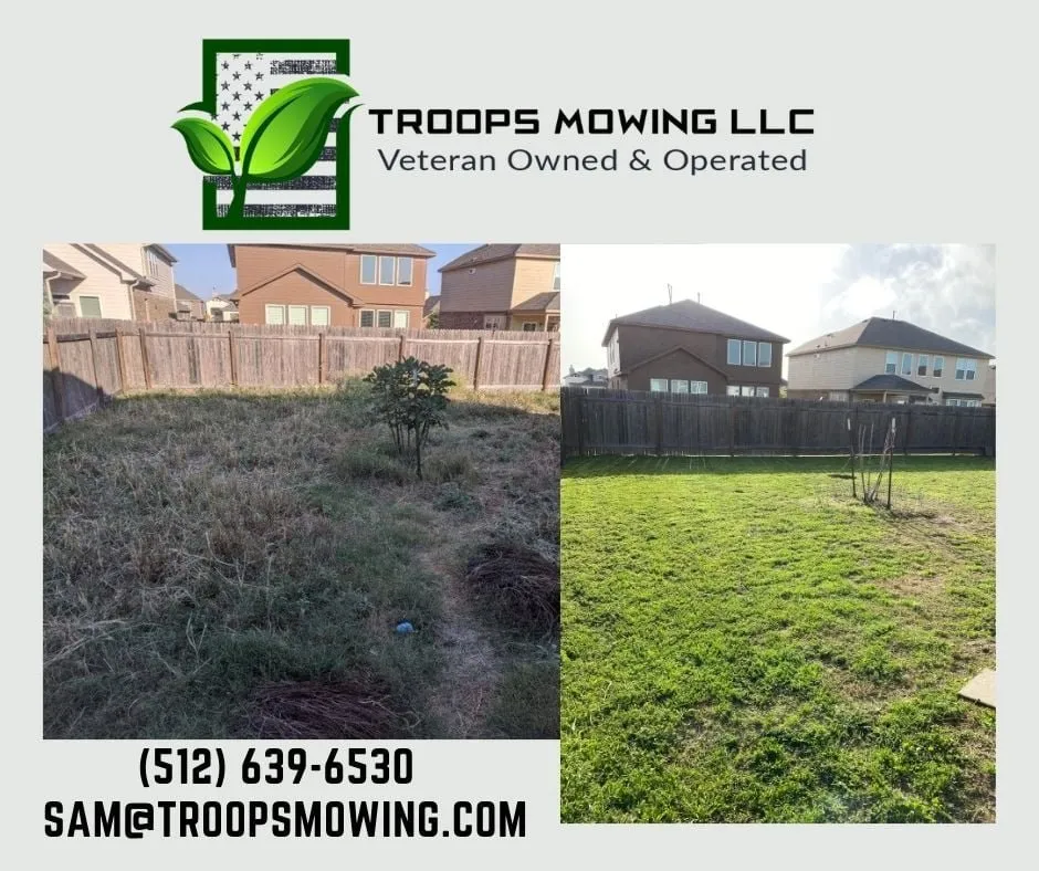 Top-rated yard maintenance for homes in Hutto, TX by Troops Mowing