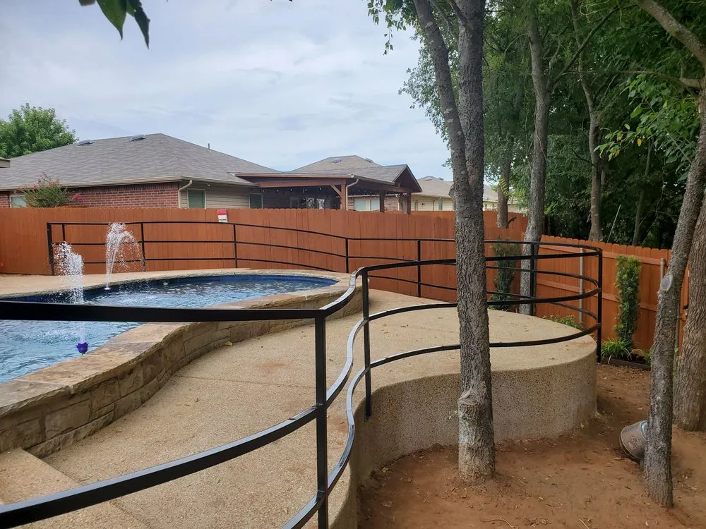 Affordable garden landscaping for beautiful yards across Burleson, TX - Trophy First Fencing & Construction