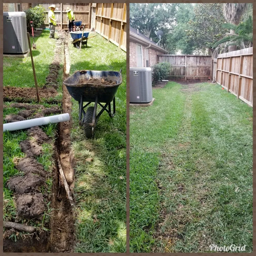 Professional outdoor landscaping in Katy, TX - Trophy Landscaping & Irrigation