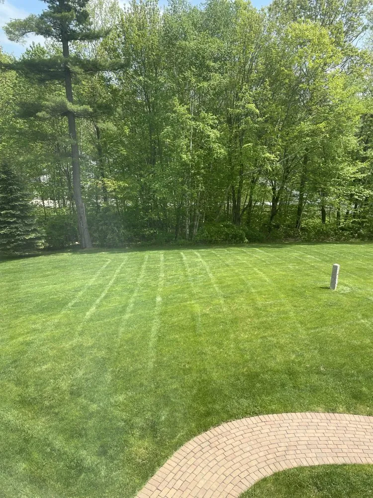 Custom yard maintenance with custom design across Londonderry, NH - Trophy Lawns