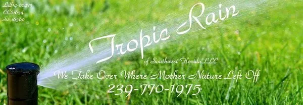 Tropic Rain of Southwest Florida Logo