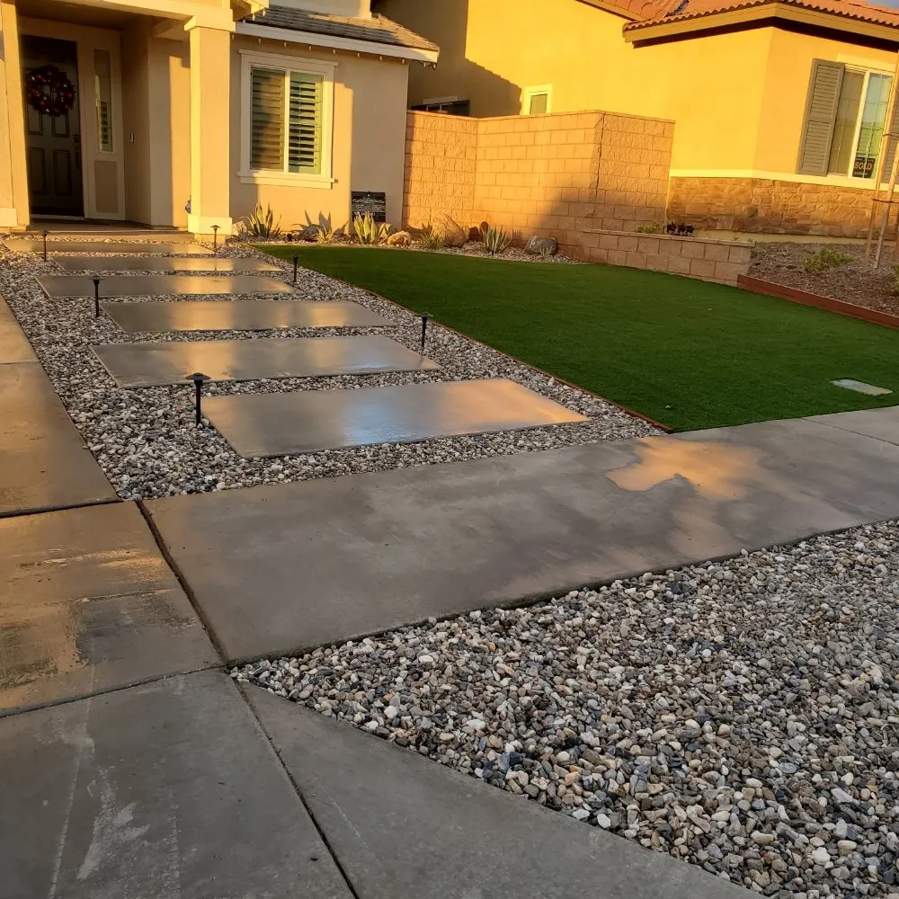 Professional lawn mowing service experts serving Victorville, CA - Tropical Construction