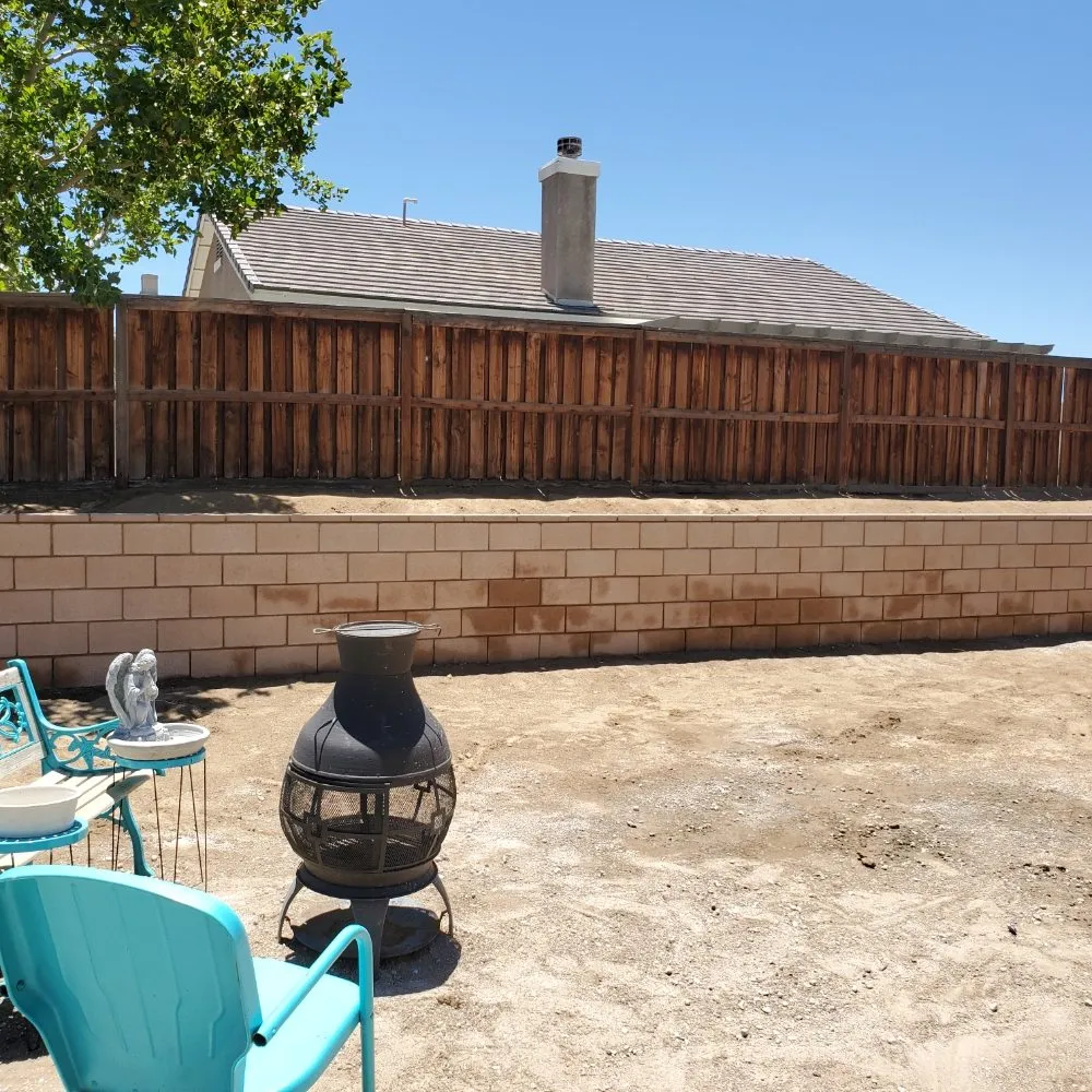 Local yard cleanup service in Victorville, CA by Tropical Construction